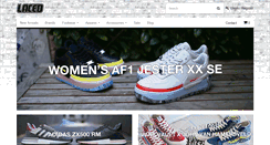 Desktop Screenshot of laced.com.au